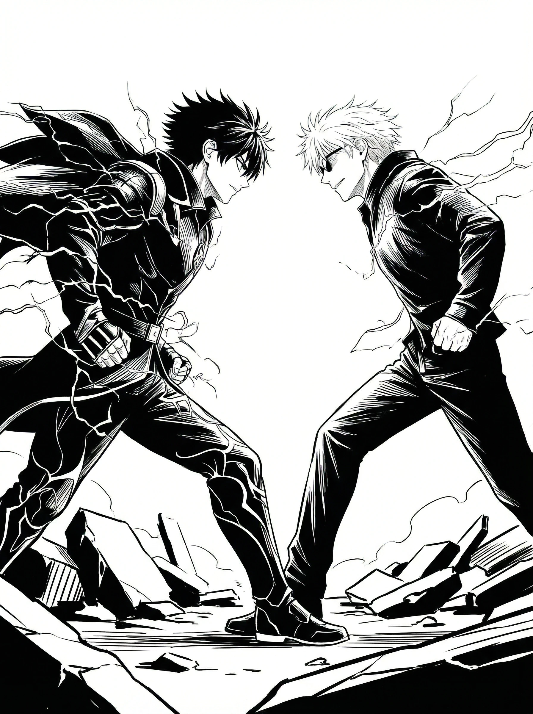 Manga en noir et blanc en un clic_image 